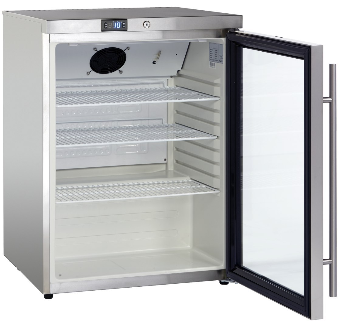 Szafa chłodnicza podblatowa przeszklona 145 l Resto Quality SK145GDE
